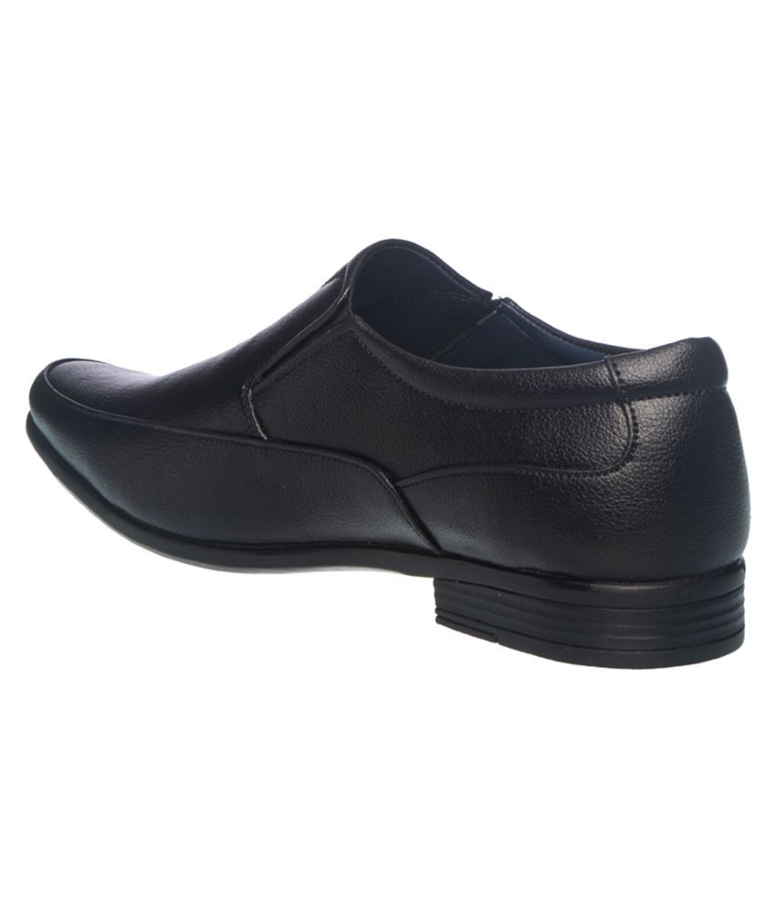 khadims formal black shoes