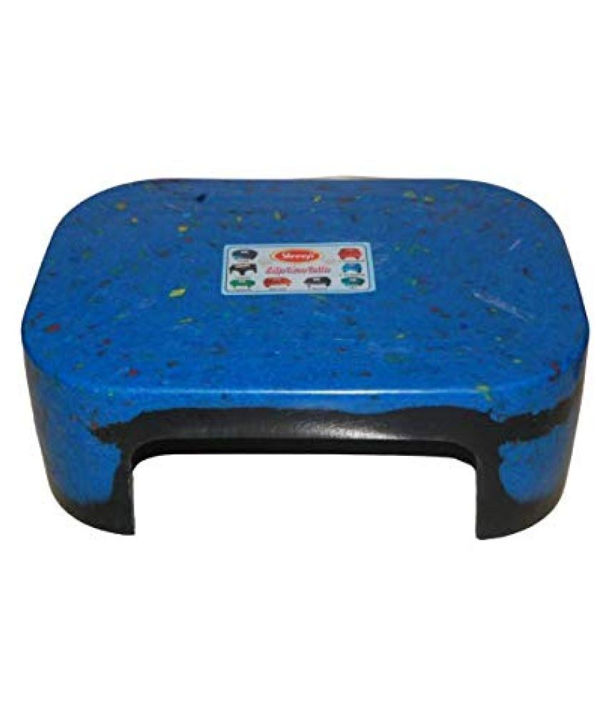 Shreeji Plastic Plastic Bathroom Stools - Blue: Buy Shreeji Plastic ...