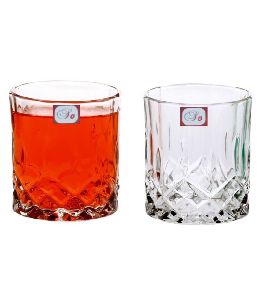     			Afast Glass Glasses, Clear, Pack Of 2, 200 ml