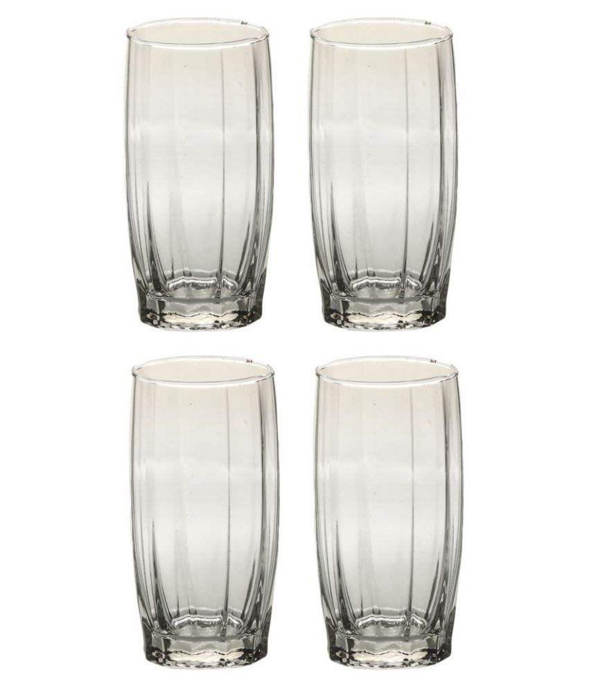     			Afast Glass Glasses, Transparent, Pack Of 4, 270 ml