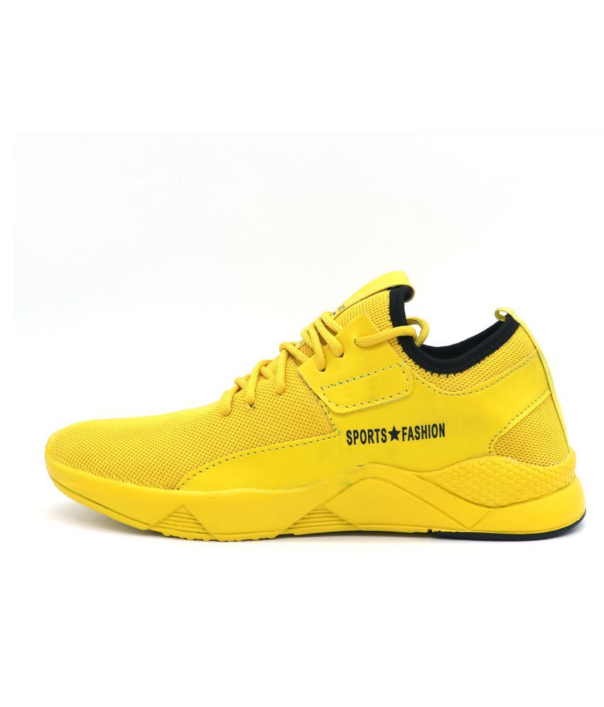 IB 06 SPORTS SHOE Black Yellow Running Shoes Buy IB 06 SPORTS SHOE