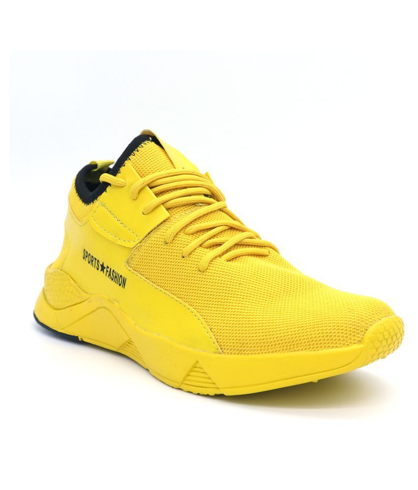 IB 06 SPORTS SHOE Black Yellow Running Shoes Buy IB 06 SPORTS SHOE
