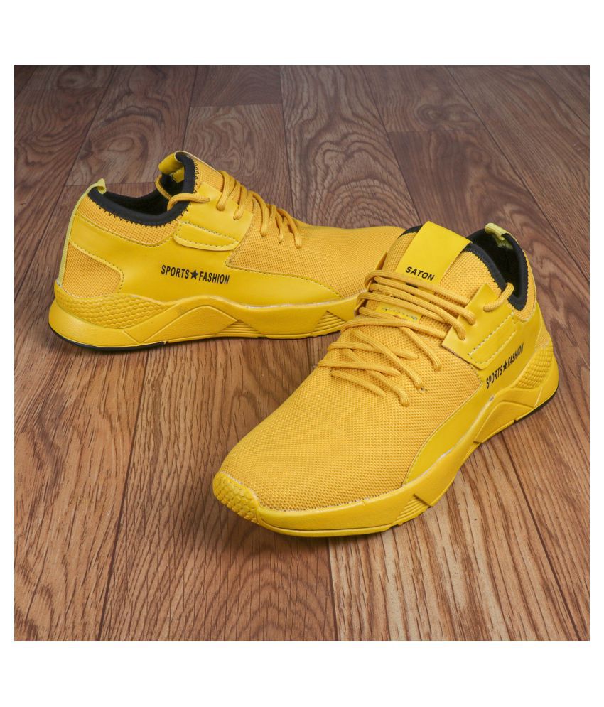 IB 06 SPORTS SHOE Black Yellow Running Shoes - Buy IB 06 SPORTS SHOE ...