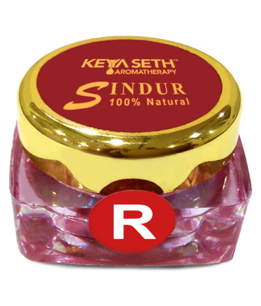     			Keya Seth Aromatherapy Red Sindoor Powder Pack of 3 9 g