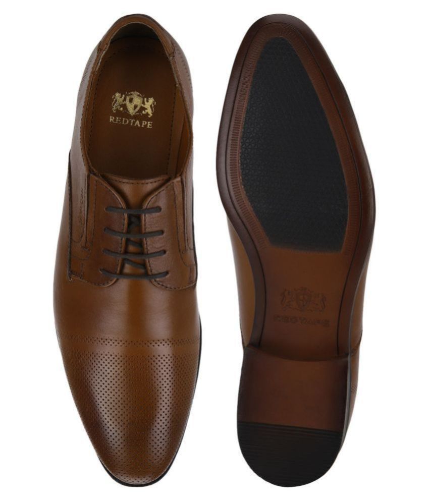 red tape derby formal shoes