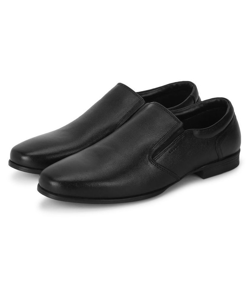 Red Tape Slip On Genuine Leather Black Formal Shoes Price in India- Buy ...