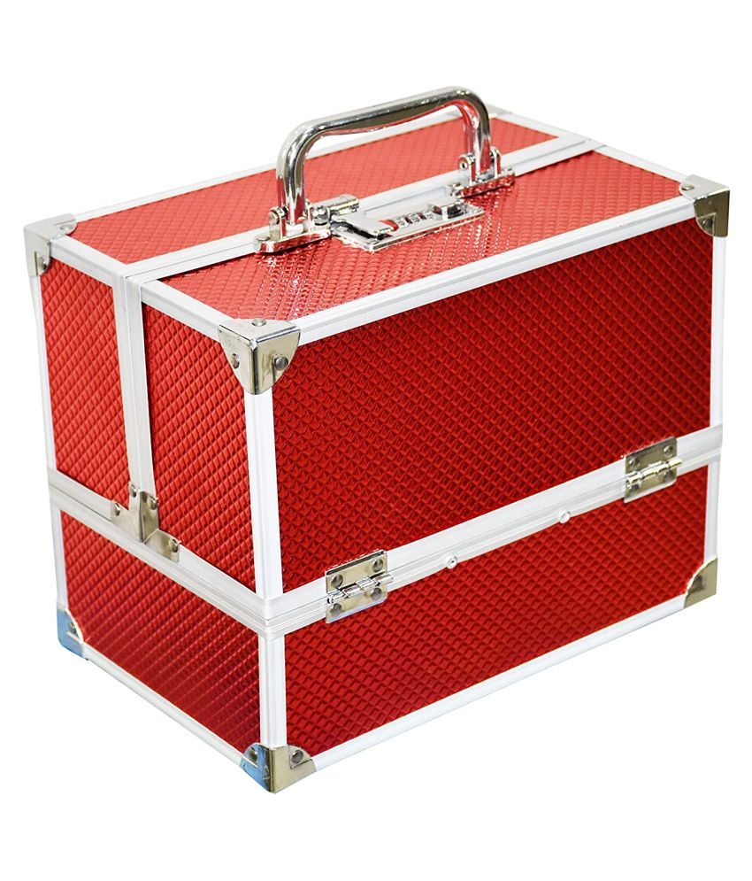 Style on Metal Cosmetics Vanity Box (Red) Buy Style on Metal Cosmetics