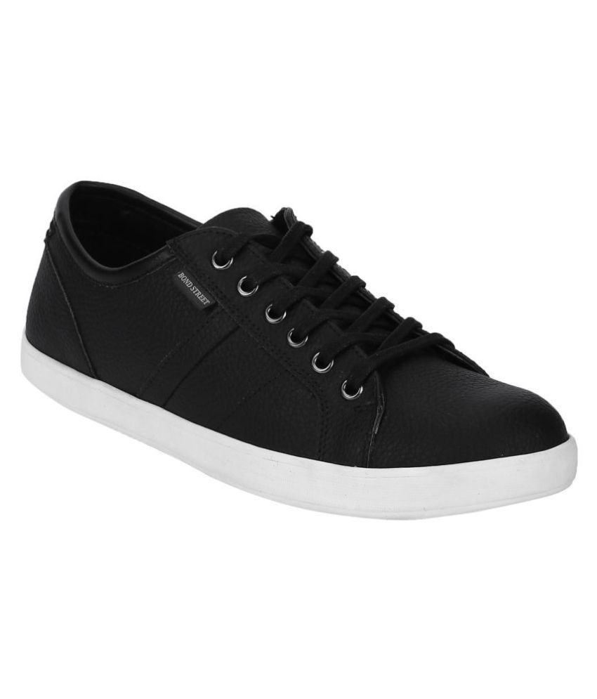Bond Street By Red Tape Sneakers Black Casual Shoes - Buy Bond Street ...