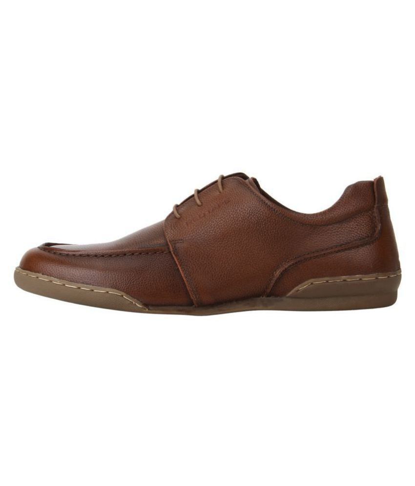 red tape tan color shoes