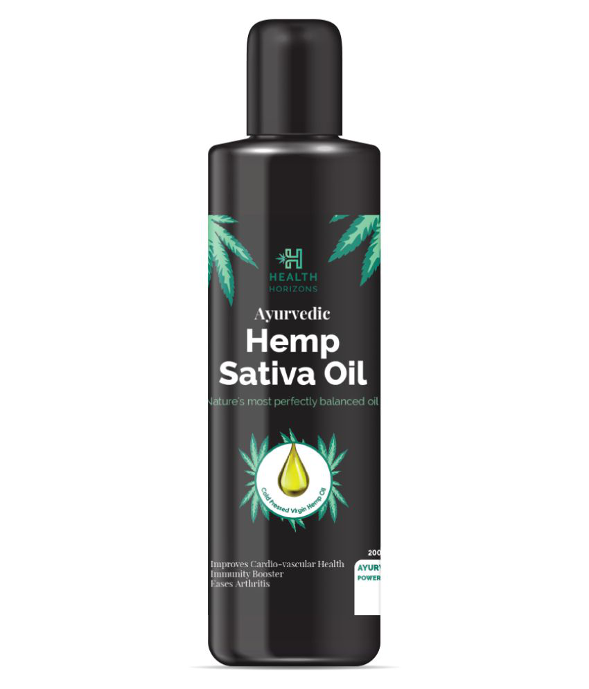     			Health Horizons Ayurvedic hemp seed oil Essential Oil 200 mL
