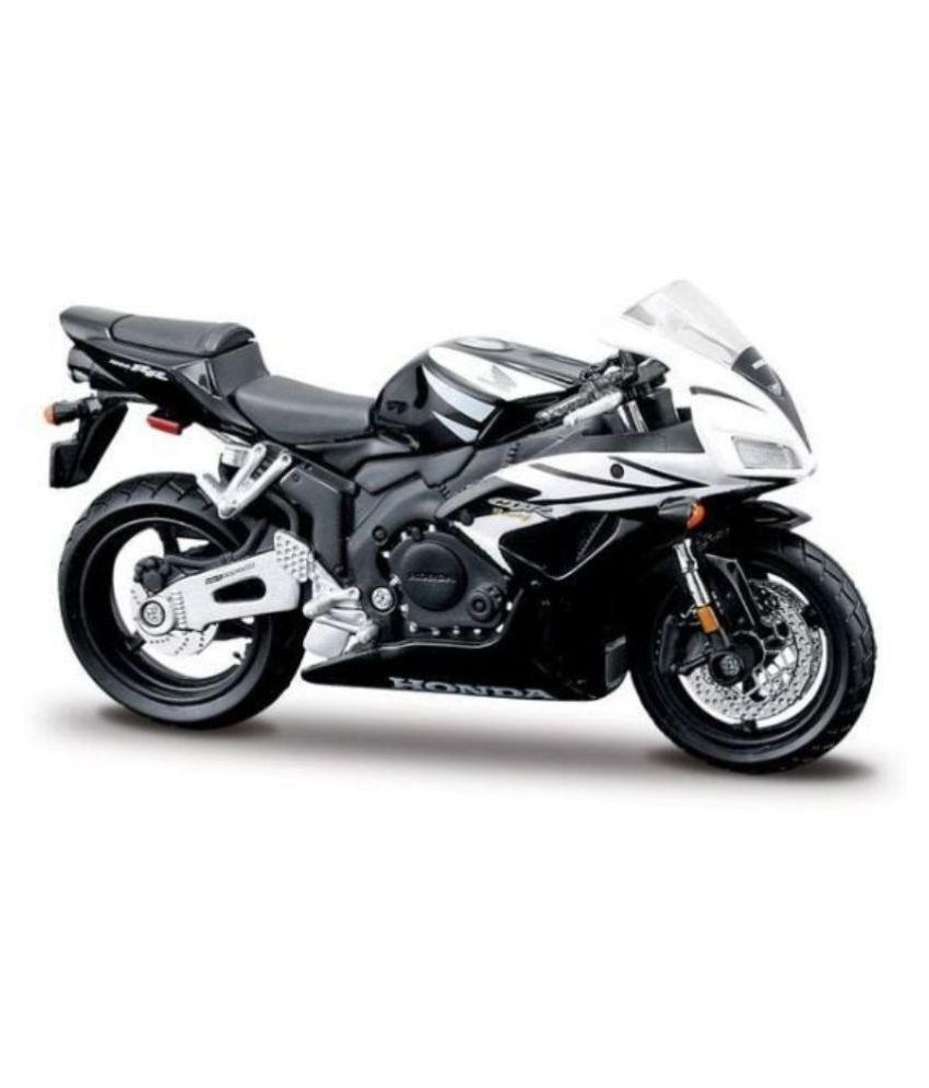 Maisto Honda CBR 1000RR Diecast Toy Bike Model (Black & White) Buy