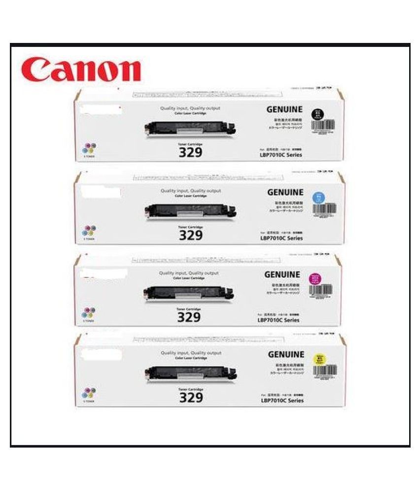 Mhp Cartridges 329 Black Single Toner For Canon 329 Toner Cartridge Pack Of 4 For Use Imageclass Lbp7018c Buy Mhp Cartridges 329 Black Single Toner For Canon 329 Toner Cartridge Pack