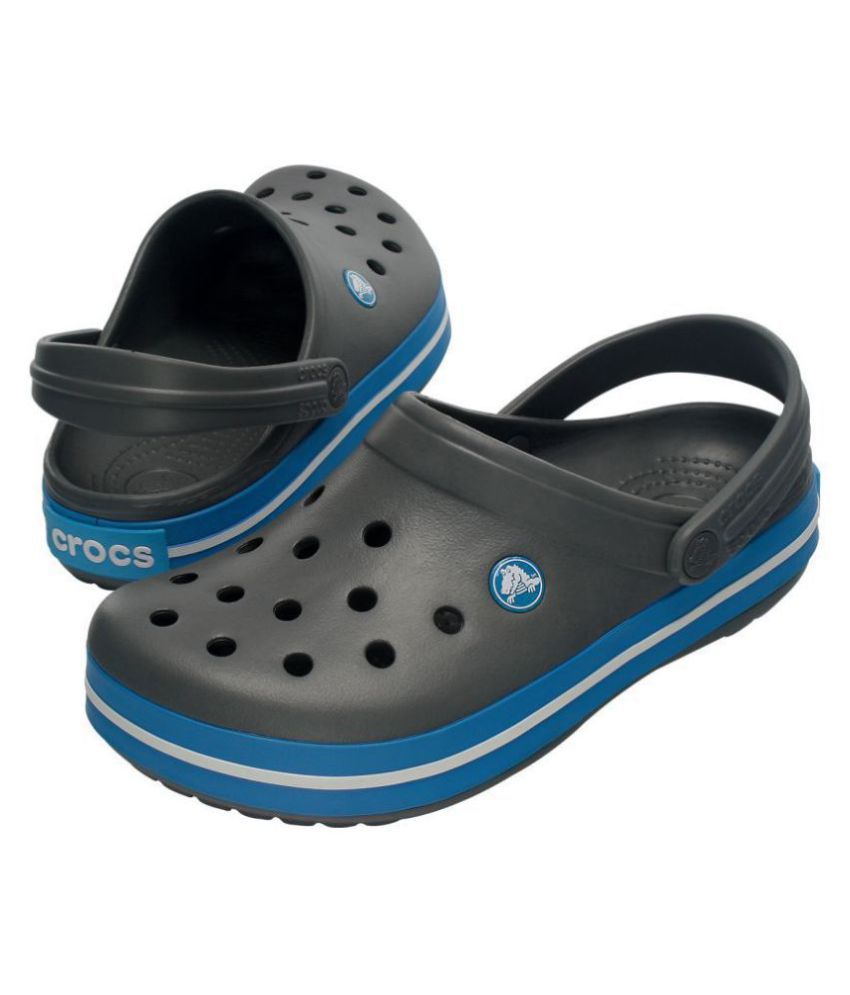 Crocs Gray Croslite Floater Sandals - Buy Crocs Gray Croslite Floater ...