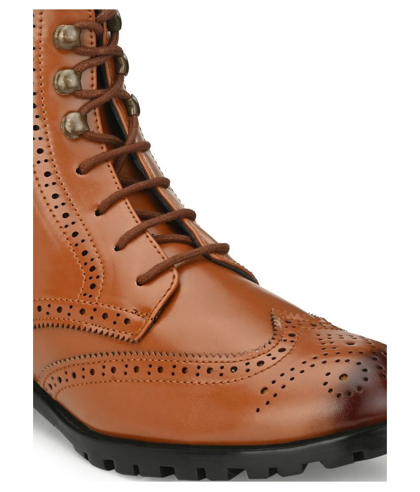 tan festival boots