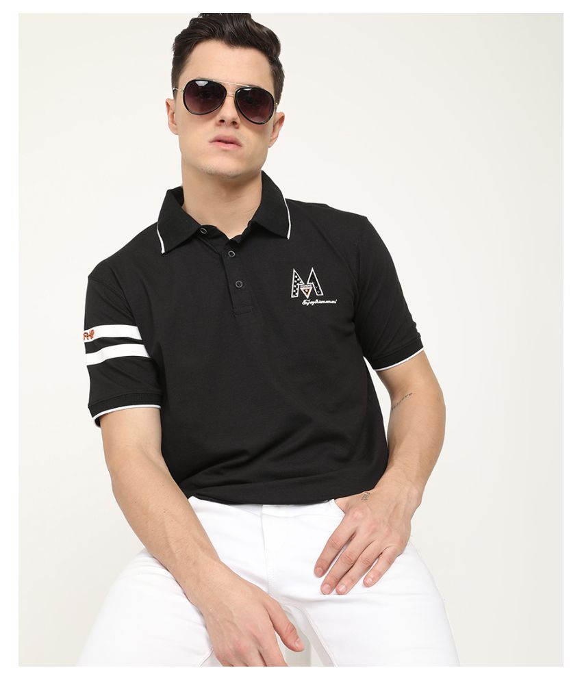 black polo plain