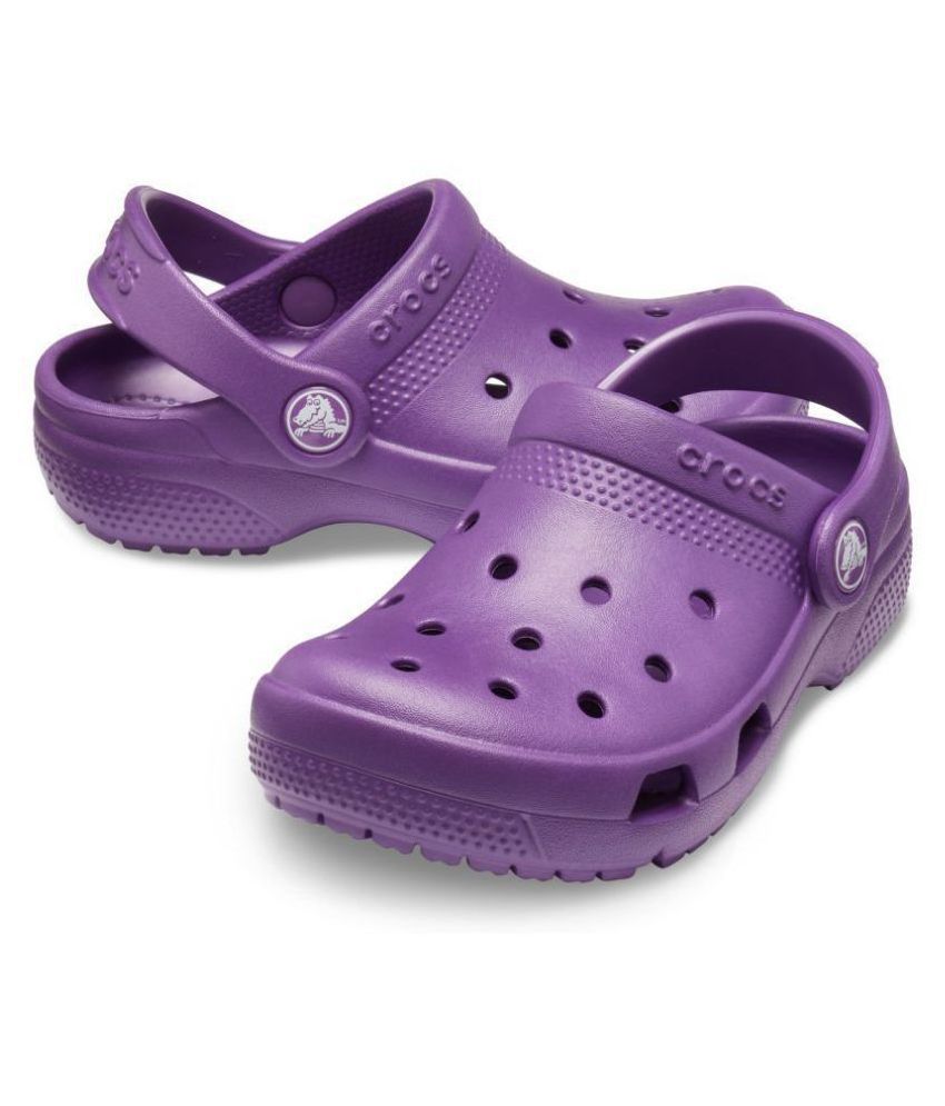 Crocs Coast Boys Purple Clog Price in India- Buy Crocs Coast Boys ...