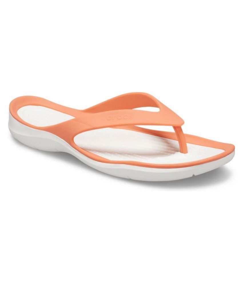 Crocs Orange Slippers Price in India- Buy Crocs Orange Slippers Online at Snapdeal