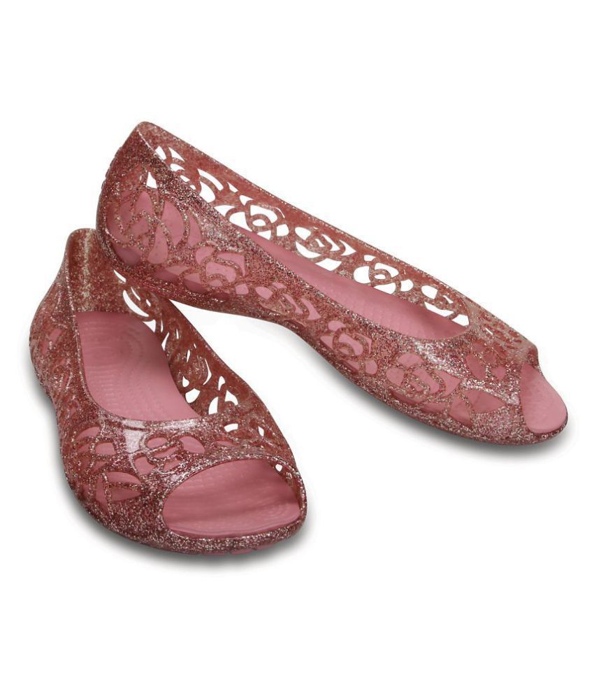 crocs isabella glitter