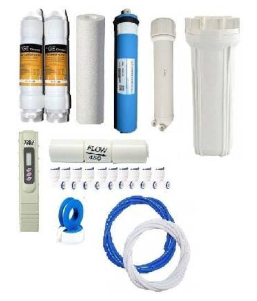 GE Filtration RO water purifier filters complete kit(Prefilter+Sediment ...