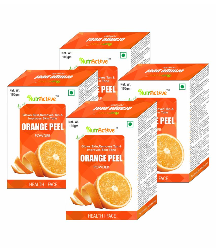     			NutrActive Orange Peel Powder 100 gm Pack Of 4