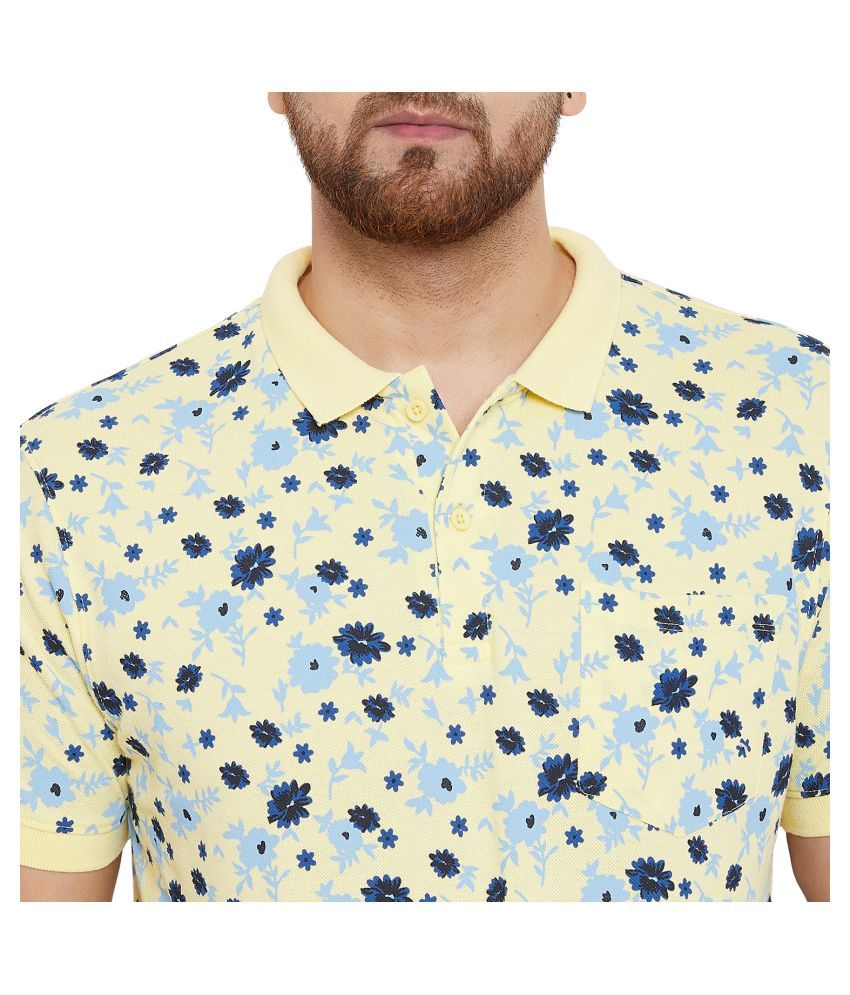 canary yellow polo shirts