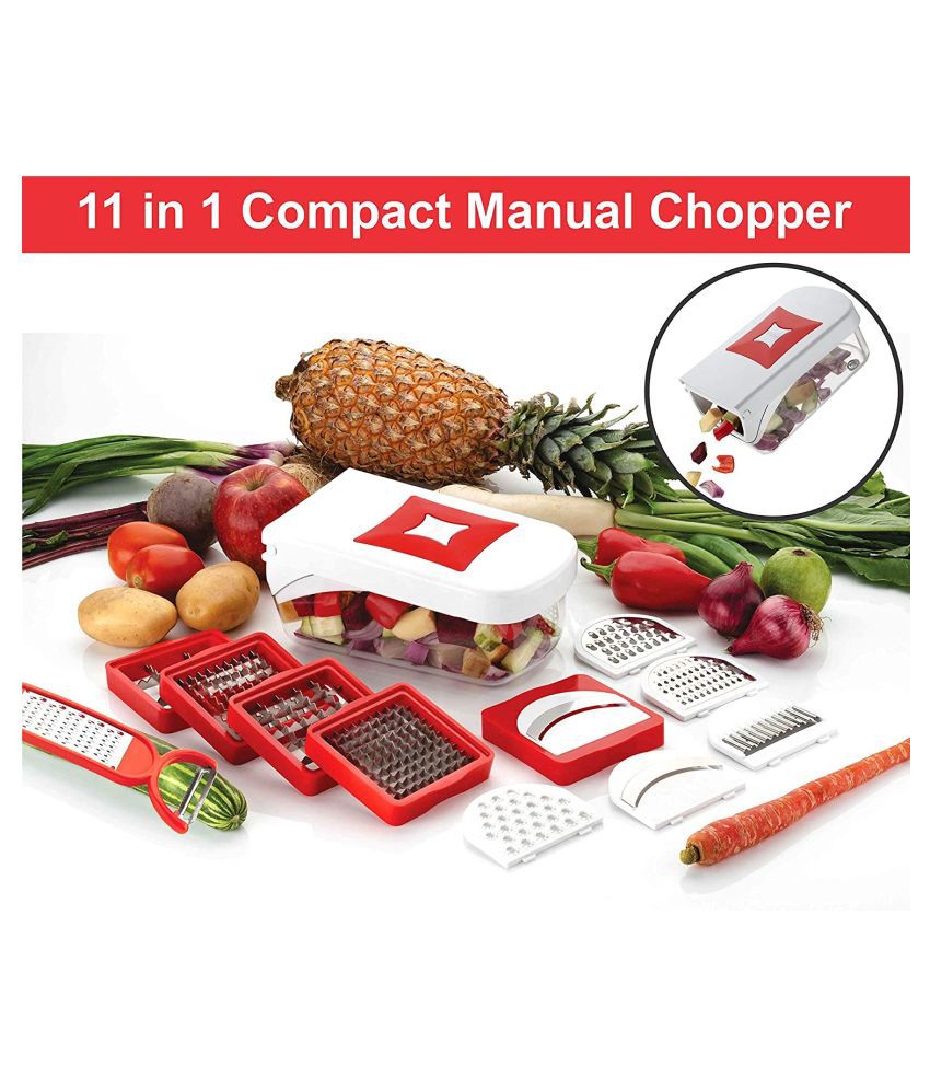 12 in 1 Fruit & Vegetable Graters, Slicer, Chipser, Dicer, Cutter Chopper