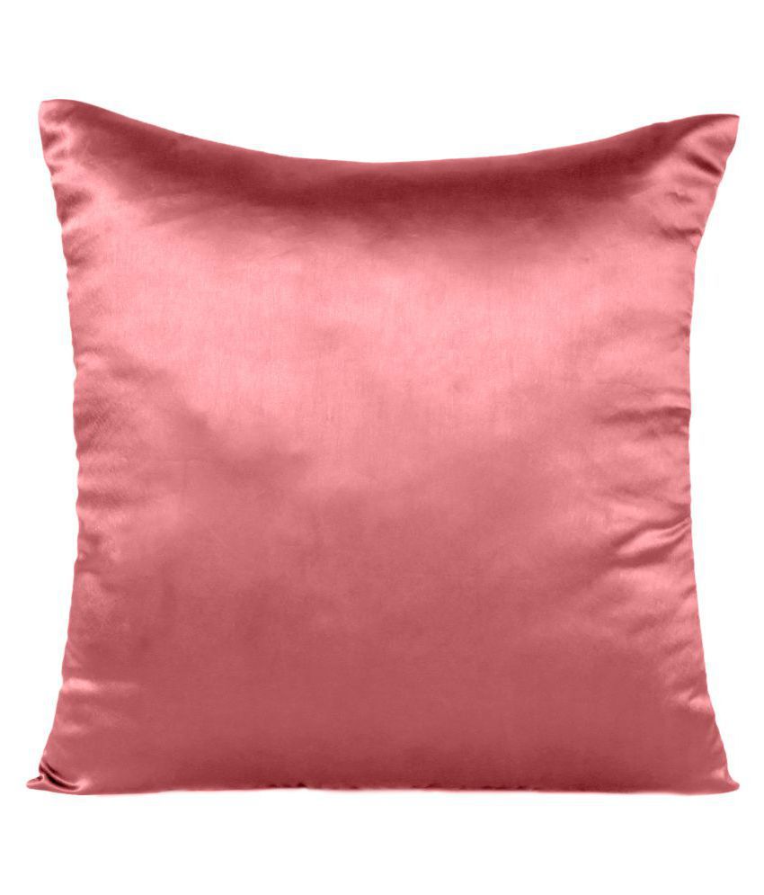 Oussum Set of 5 Satin Cushion Covers 50X50 cm (20 X 20)