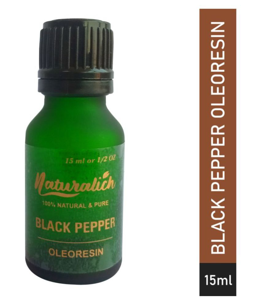 Naturalich Black Pepper Oleoresin Essential Oil 15 mL