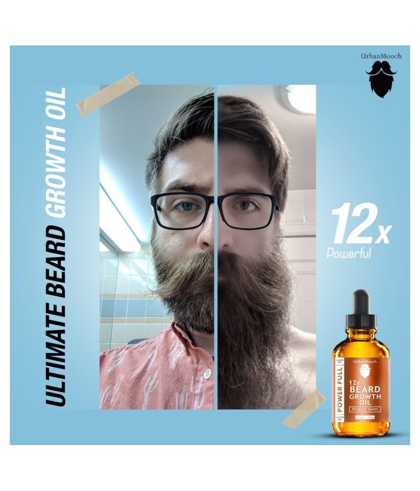     			UrbanMooch 12X Beard Oil For Growth 30 ml