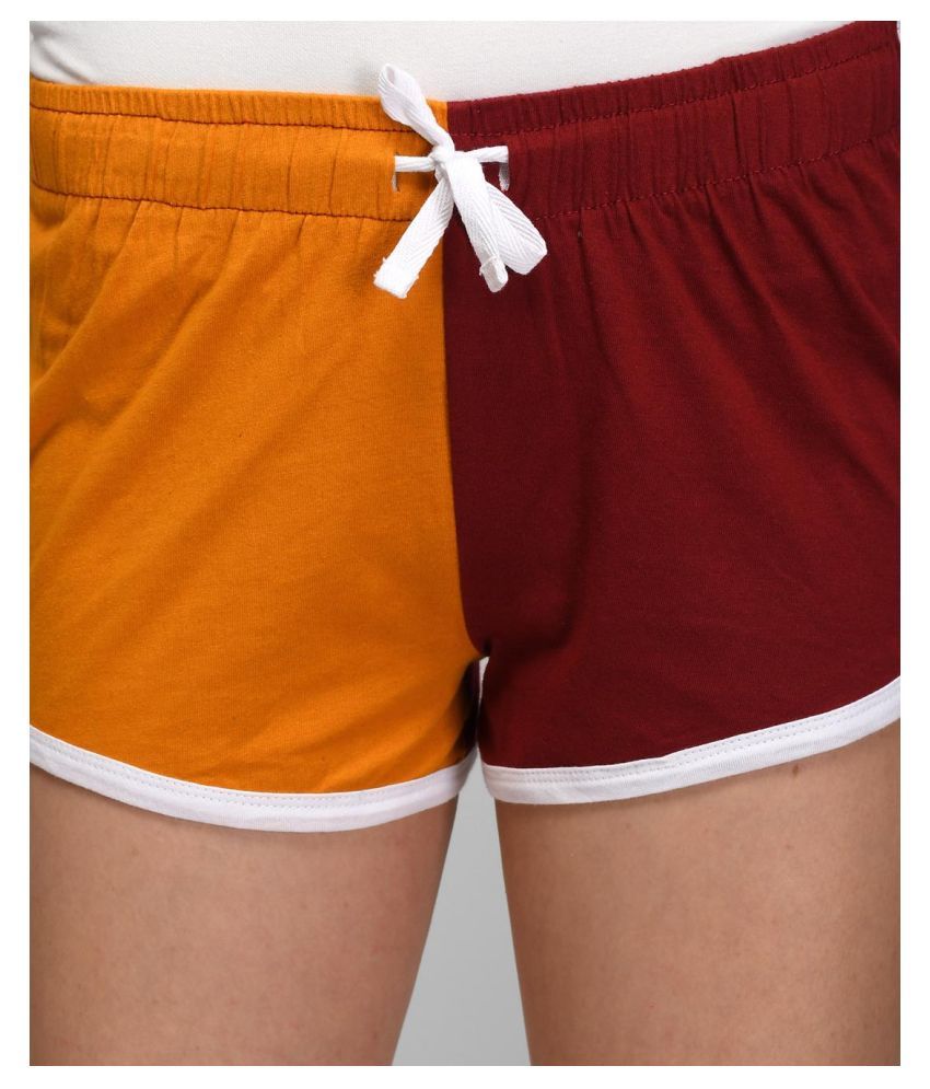 cotton hot pants ladies