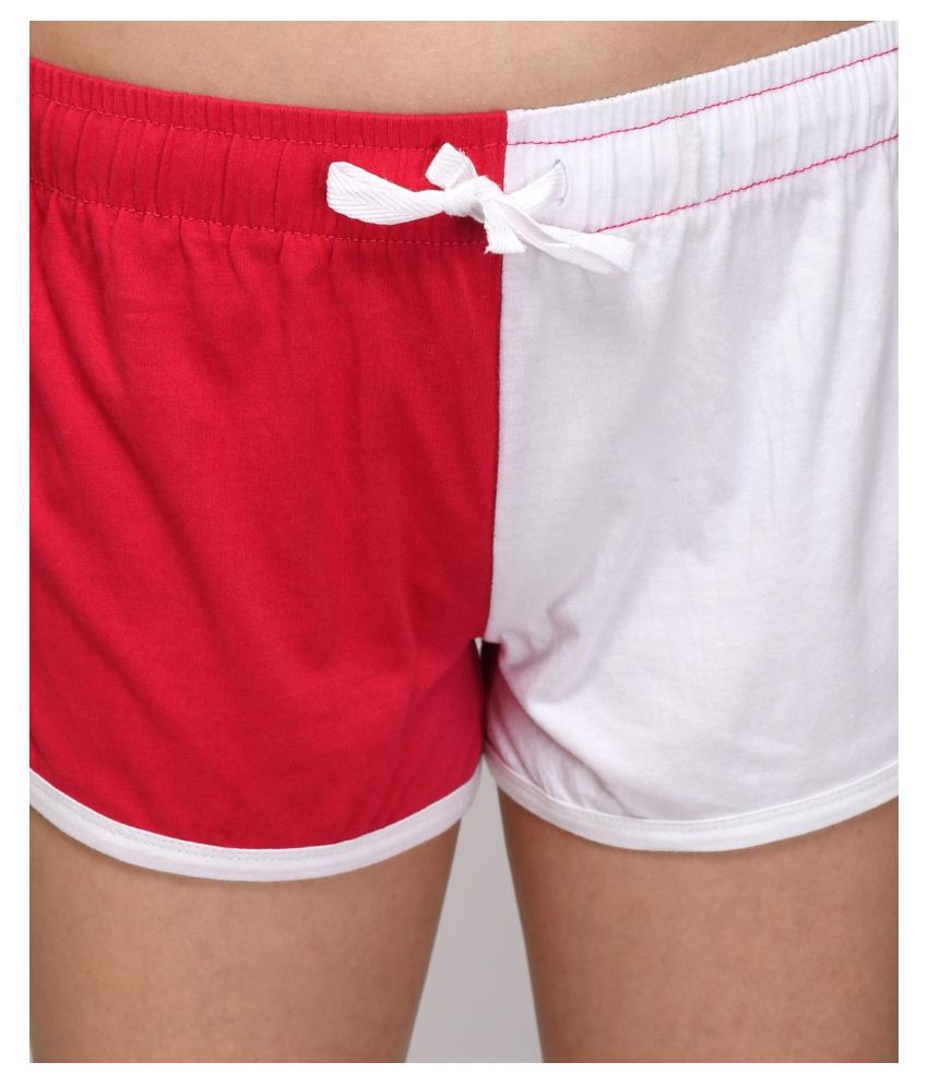 Buy Kotty Cotton Hot Pants Multi Color Online At Best Prices In India Snapdeal