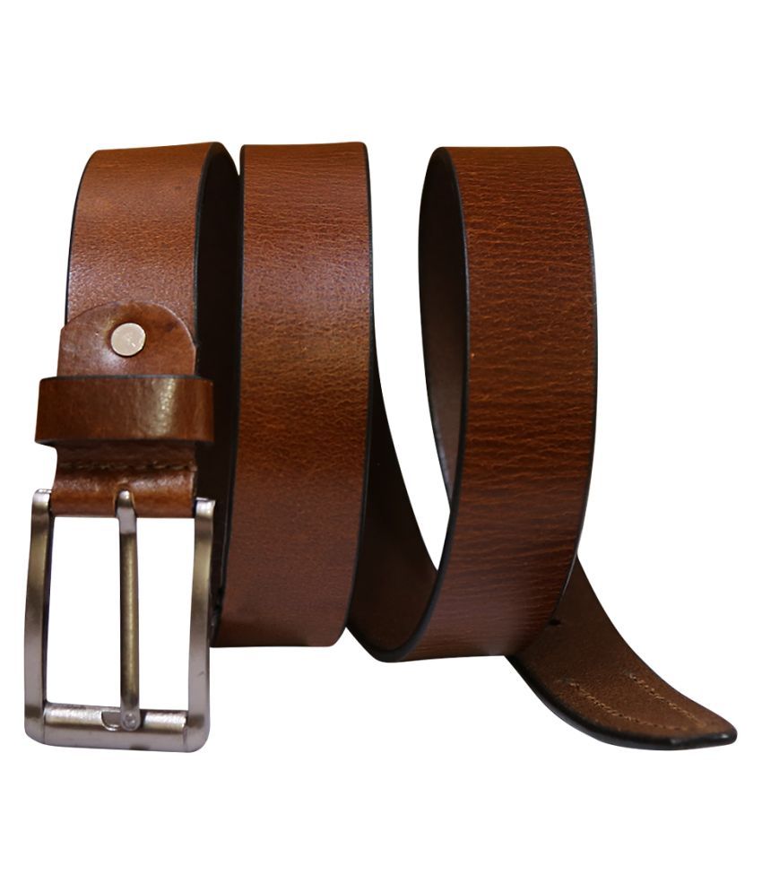 brown belt with brown shoes