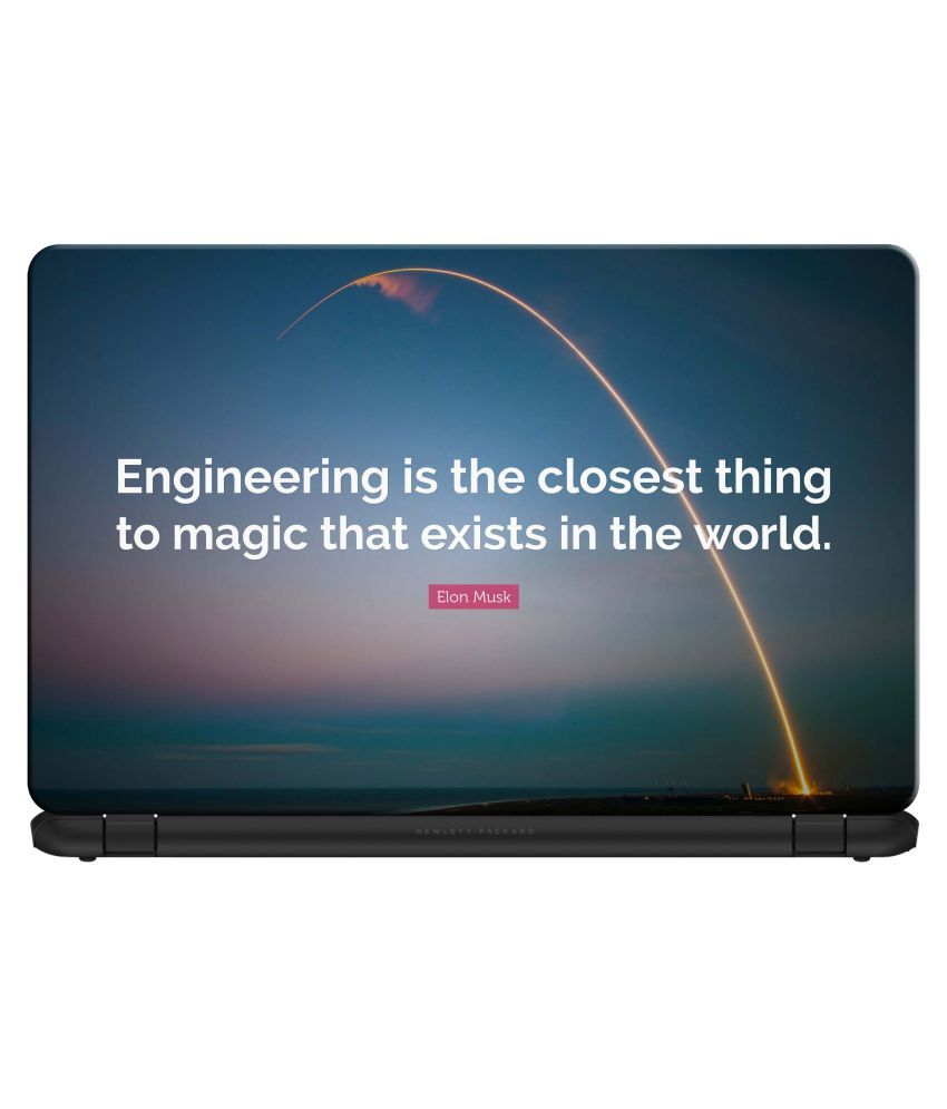 doodad Engineering is a magic Premium Vinyl Laptop Decal 15.6