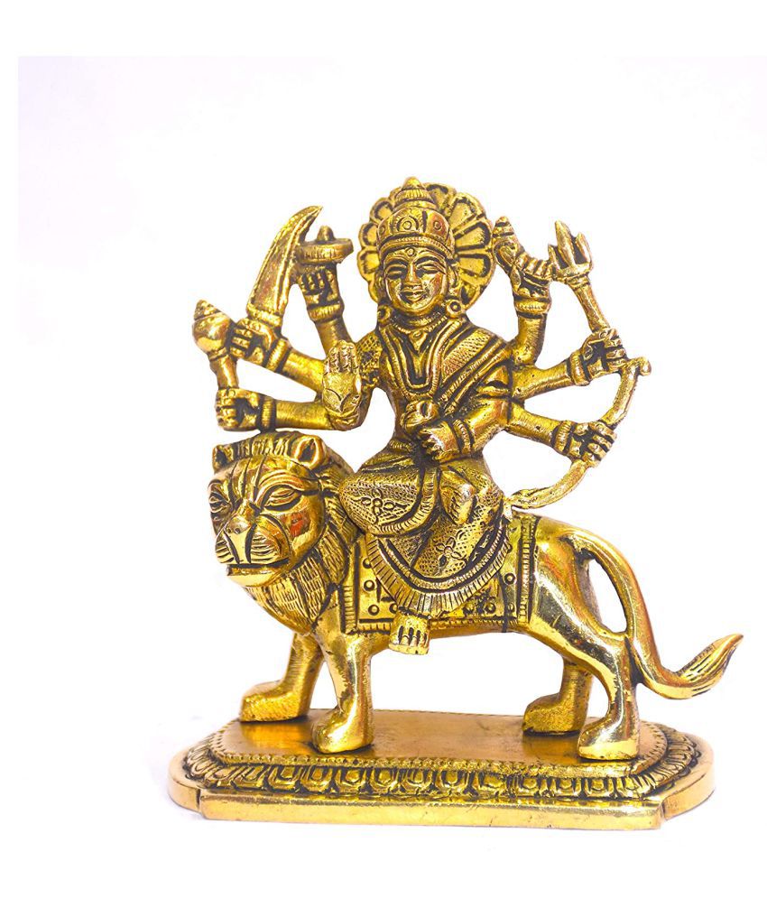     			rudradivine Durga Brass Idol