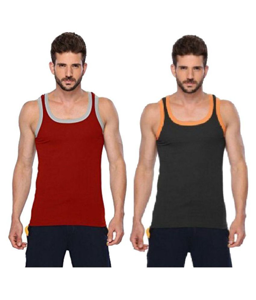 ONN Multi Sleeveless Vests Pack of 2 Buy ONN Multi Sleeveless Vests