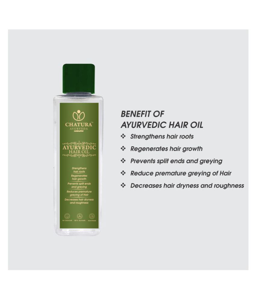 Chatura Ayurveda Ayurvedic Hair Colour Kit and Hair oil Oil 275 ml Pack