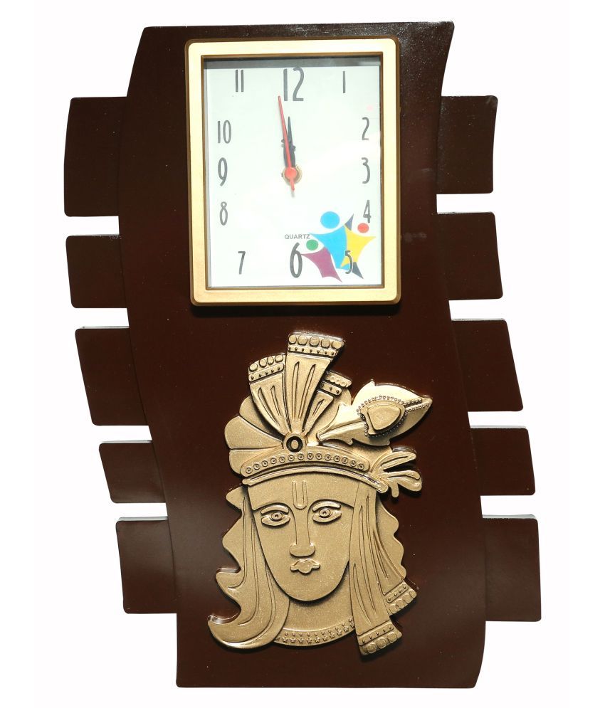 Simplex Rectangular Analog Wall Clock ( 8 x 28 cm ) Buy Simplex