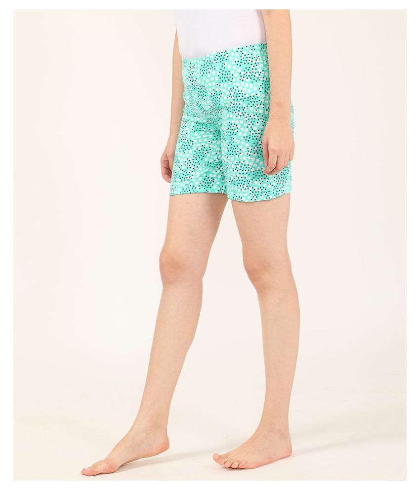 Buy V2 Cotton Hot Pants - Green Online at Best Prices in India - Snapdeal