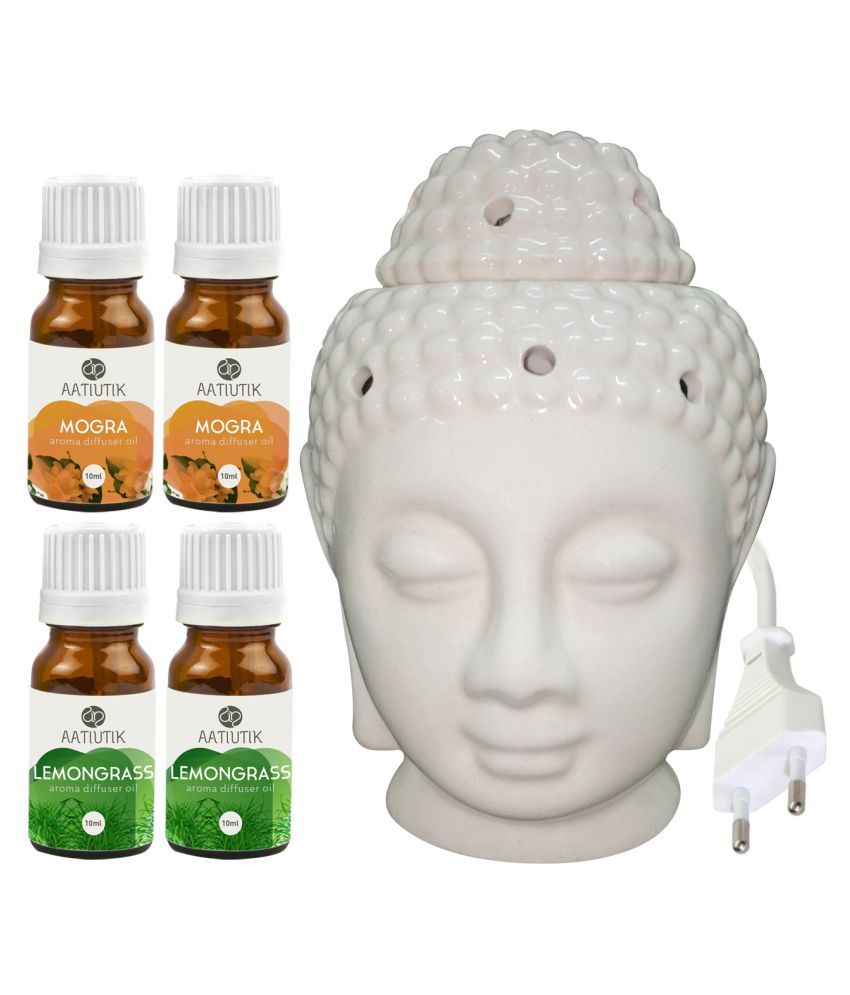 Aatiutik Ceramic Aroma Oils & Diffusers Set Pack of 5 Buy Aatiutik