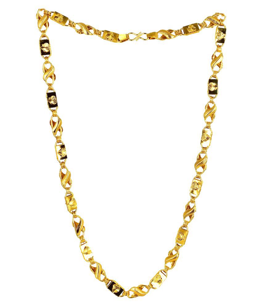     			h m product GOLD PALTED LOTUS DESIGN CHAIN CHAIN-100286