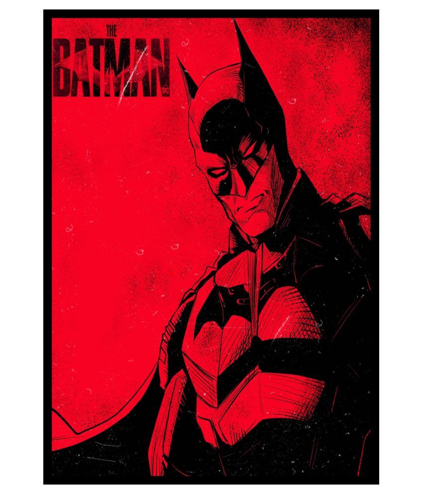 Blue Nexus Latest Batman 2020 A4 Paper Wall Poster With Frame: Buy Blue ...