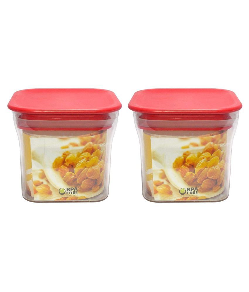     			Analog kitchenware Pasta,Grocery,Dal Polyproplene Food Container Set of 2 550 mL