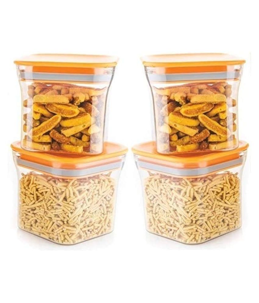     			Analog kitchenware Pasta,Grocery,Dal Polyproplene Food Container Set of 4 550 mL