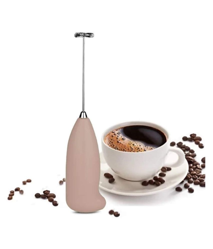 Electric Handheld Milk Wand Mixer Frother For Latte Coffee Hot Milk