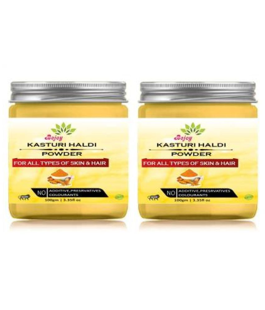 BEJOY Kasturi Turmeric ( Haldi) Powder for Face Pure Organic Face Face