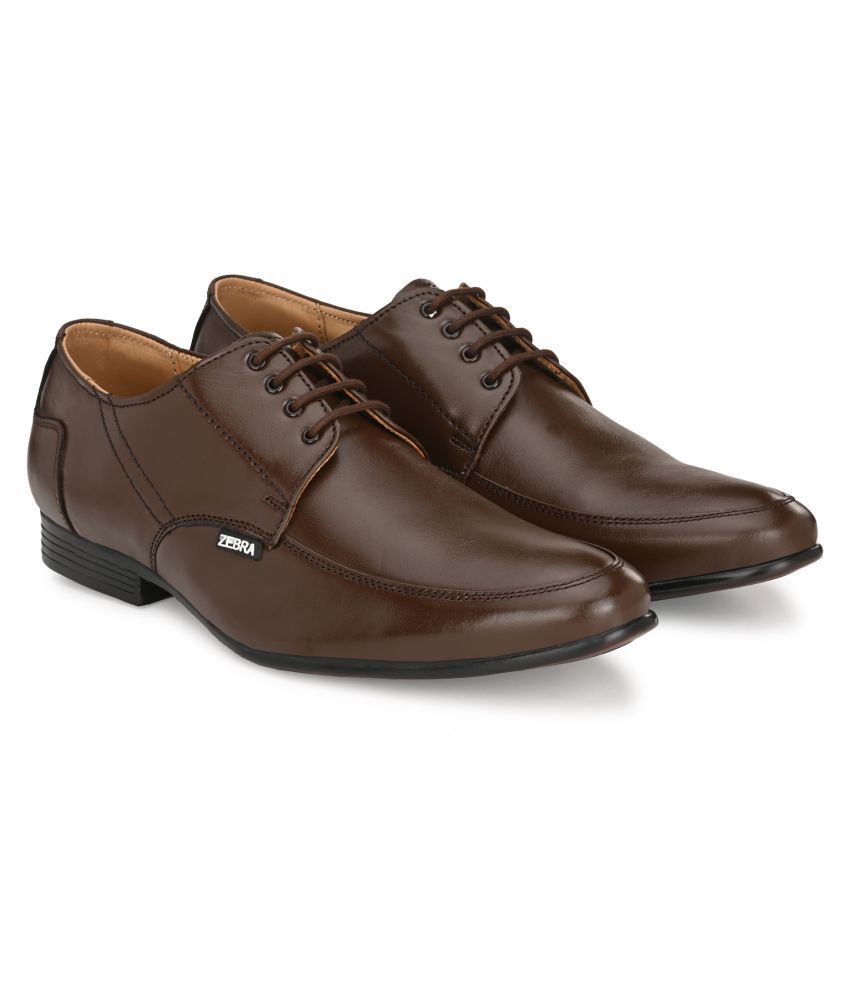 zebra men's formal shoes