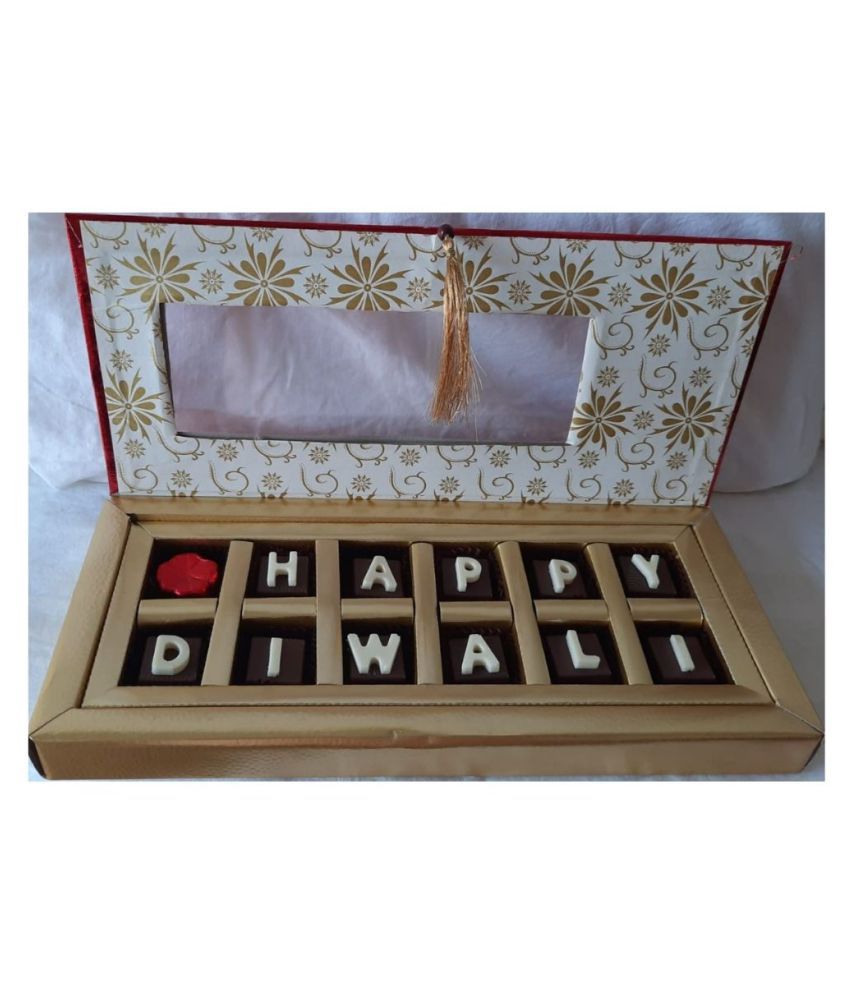 CHOCO BUBBLE Chocolate Box Happy Diwali Gift Box 200 gm