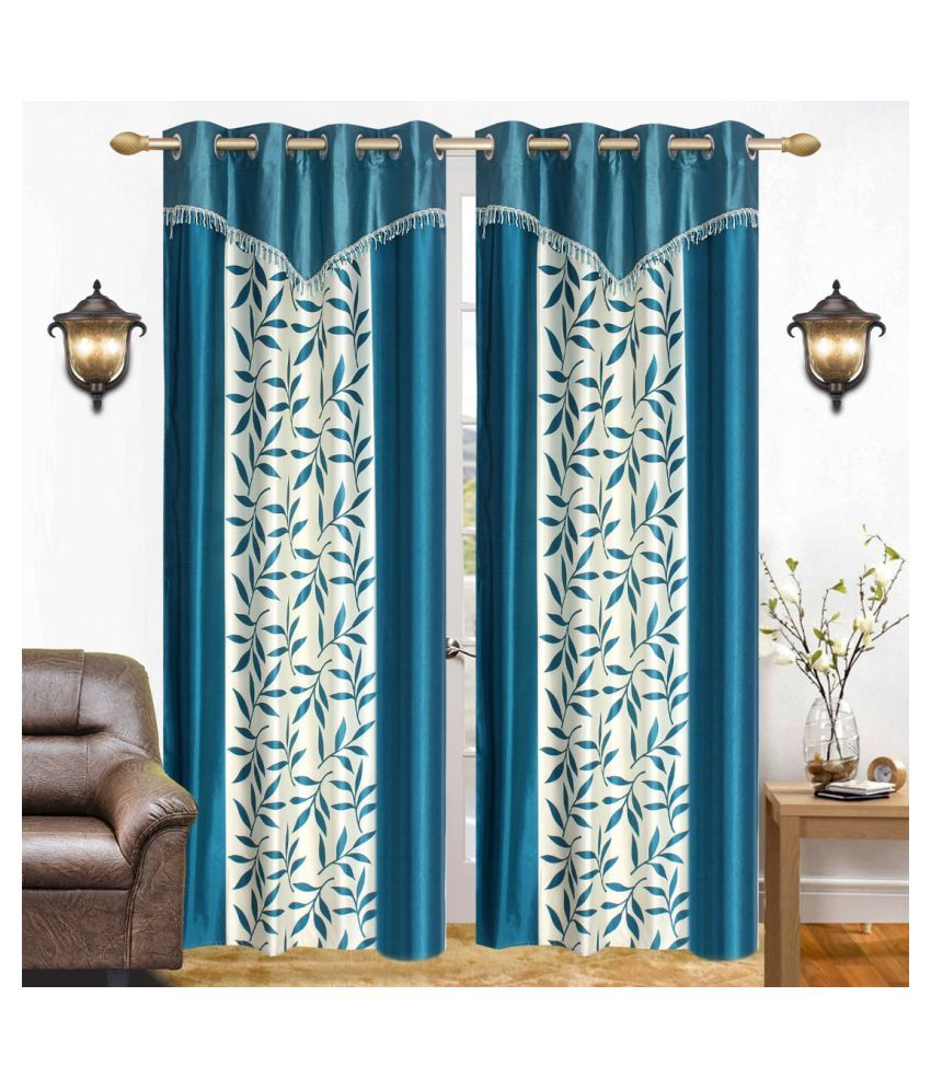 INDUS APPAREL Set of 2 Window SemiTransparent Eyelet Polyester