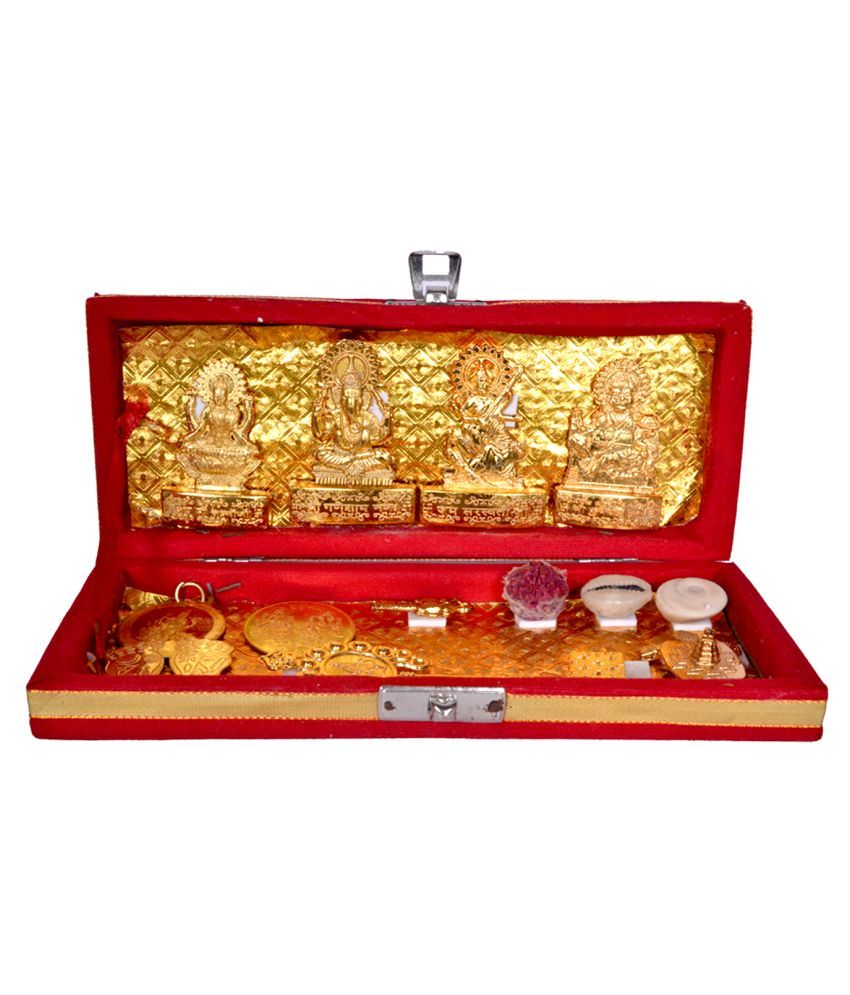 Shri Dhan Laxmi- Kuber Bhandari Yantra Brass Yantra (Pack of 1): Buy ...