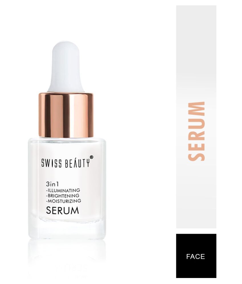 Swiss Beauty 3 in 1 Illuminating,Brightening,Moisturizing Face Serum 9
